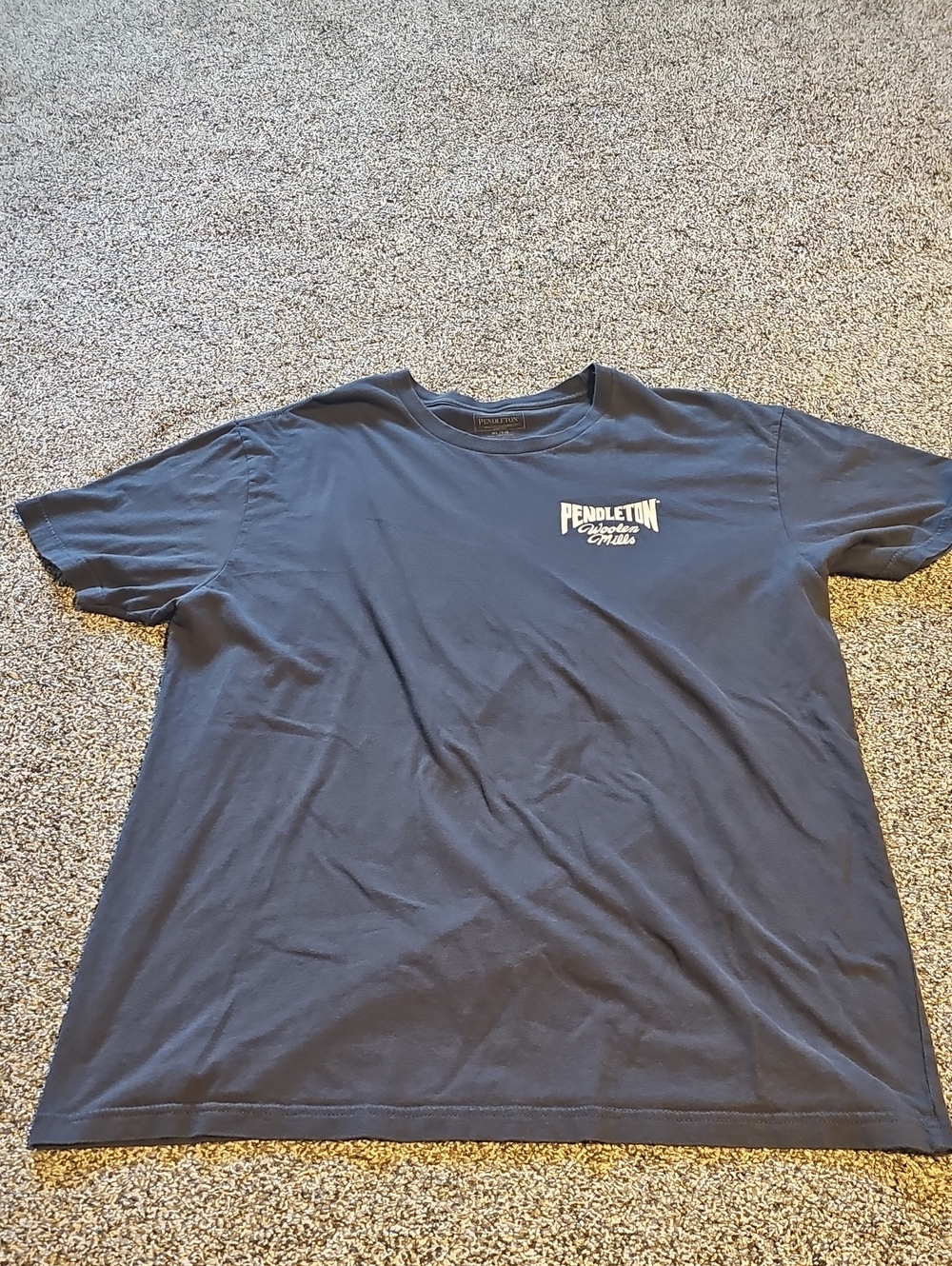 Pendleton Gray Short Sleeve Logo Tee